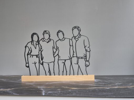 Portret lijntekening - Afbeelding 6