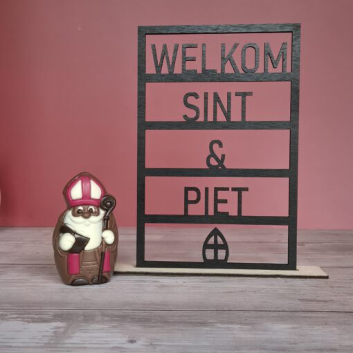 Venster Welkom Sint & Piet