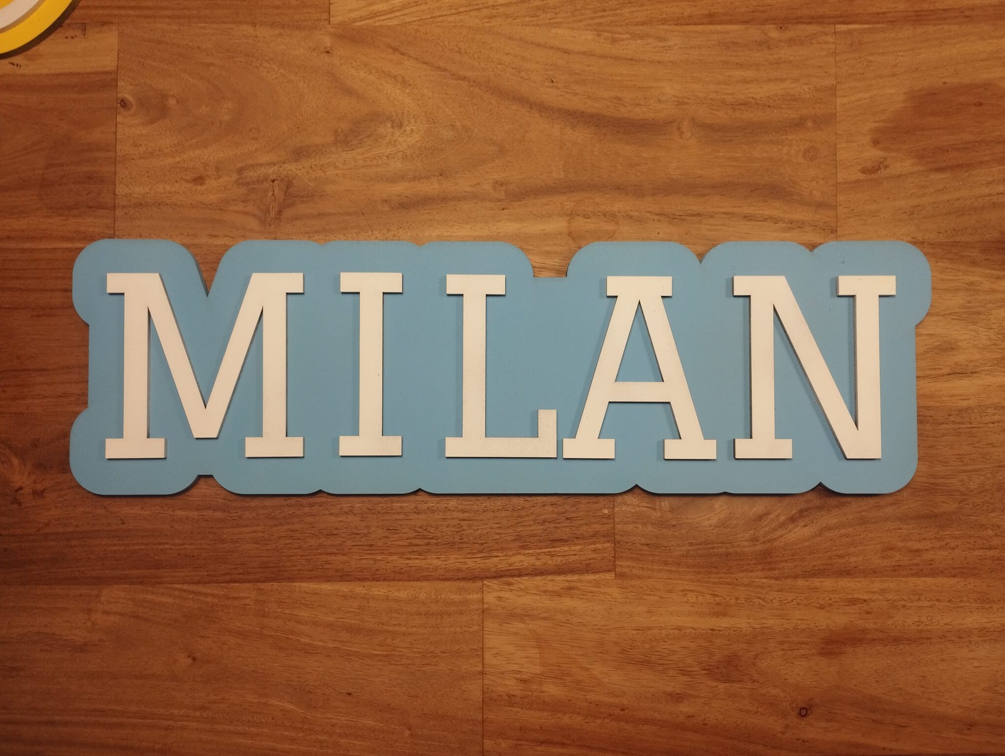 Kleurrijke Houten Naamletters - Afbeelding 5